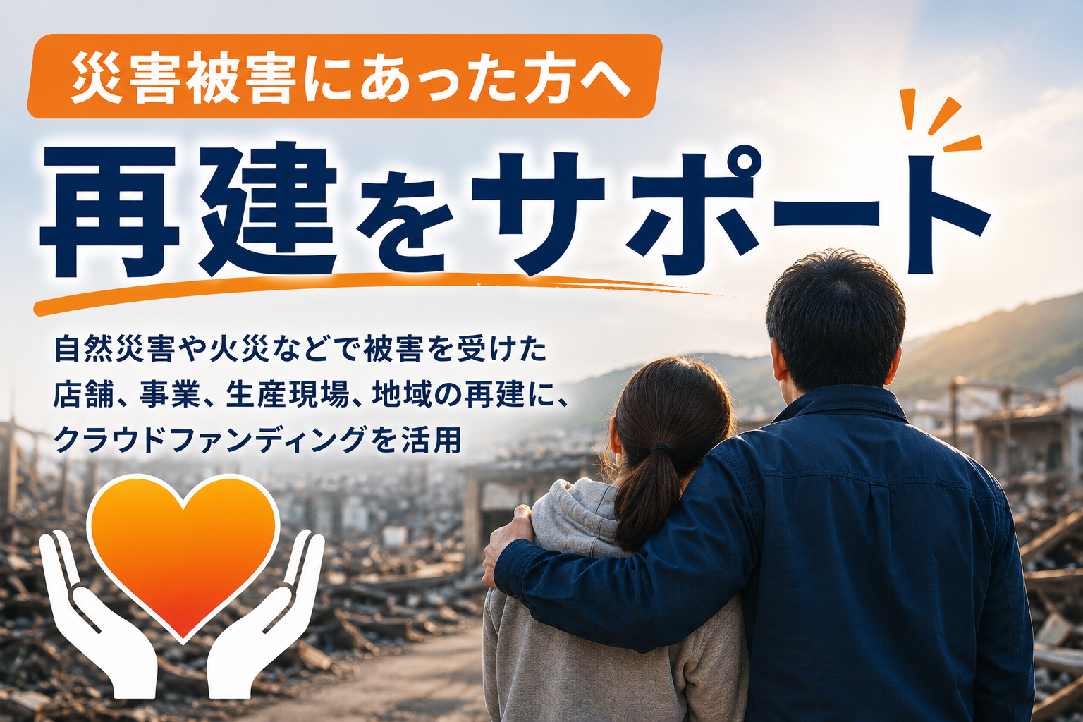 災害・再建のクラウドファンディング｜被災からの再出発を応援につなげる方法
